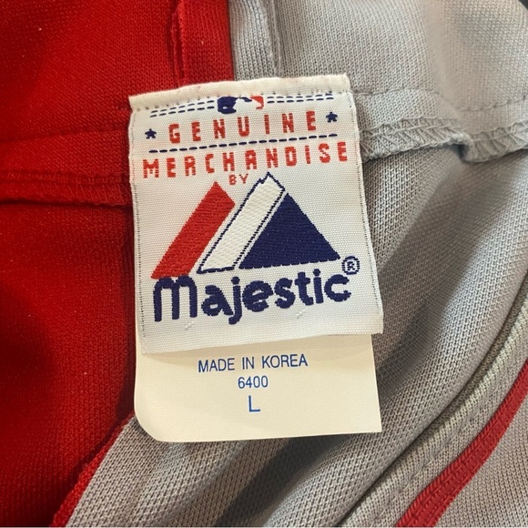 Vintage MLB Majestic Anaheim Angels Split Baseball Jersey Size Large - Picture 11 of 12